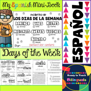 los dias de la semana (days of the week in Spanish) 