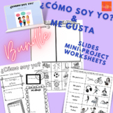 Spanish | Mini-Project Bundle | ¿Cómo soy? y me gusta | 1st - 6th