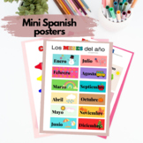 Spanish Mini posters | Meses del Año | Dias de la semana |