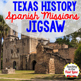 Spanish Missions of San Antonio Jigsaw Activity - Texas History