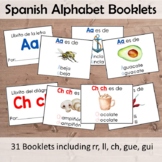 Spanish Montessori Alphabet Beginning Sounds Booklets - Li
