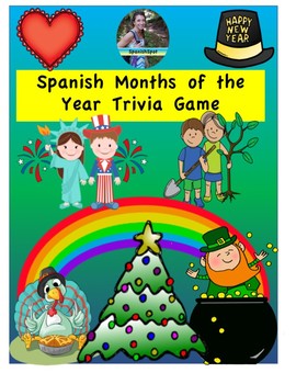 Months of the Year Game (I have, who has?) by Busy Bee Studio