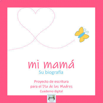Preview of Spanish Mothers Day Interview Card Craft  Writing Feliz Dia de las Madres Colori