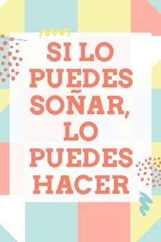 Inspirational Quotes In Spanish For Students / Spanish Inspirational