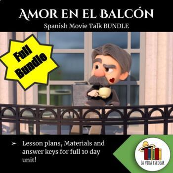 Preview of Spanish Movie Talk: Amor en el balcón (FULL BUNDLE)