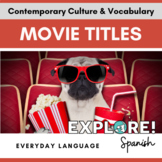 Spanish Movie Titles: Engaging, Low-Prep EDITABLE Activity