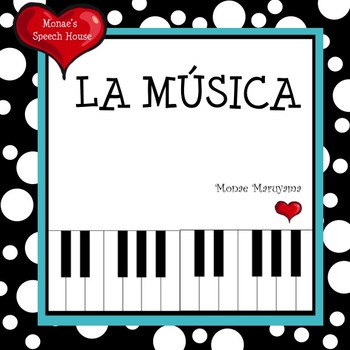 Preview of Spanish Music Book: ELL/ESL