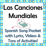 Spanish Music, Songs, Hispanic Singers and Countries Unit 