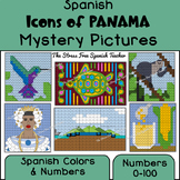 PANAMA Spanish Mystery Pictures Spanish Color By Number wo