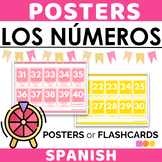 Spanish NUMBERS - Los números en español - Posters - Spani