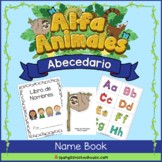 Spanish Name Book {Alfa Animales Abecedario}