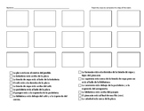 Spanish Neighborhood/Community and Prepositions Reading