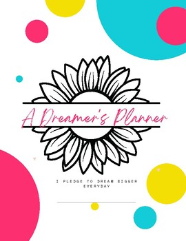 Preview of Spanish New Year Printable Planner Goal Setting Planner