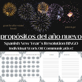 Spanish New Year's Bingo for After Winter Break! | Año Nue