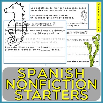 Preview of Spanish Reading Writing Nonfiction Expository Text