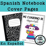 Spanish Notebook Cover Pages