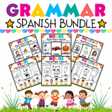 Spanish Noun, Verb & Adjective Coloring Pages & Flashcards
