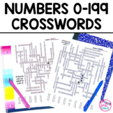 Spanish Numbers 0 - 199 Practice Worksheets Crosswords Los