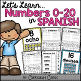 Spanish Numbers 0-20: Los Numeros