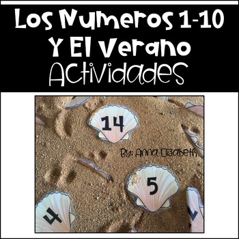 Preview of Spanish Numbers 1-10 Activity Packet
