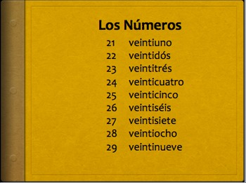 Spanish Numbers 1-100 Powerpoint Activities by World Language Classroom
