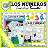Spanish Numbers 1-100 Practice BUNDLE