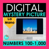 Spanish Numbers 100-1,000 Digital Mystery Picture | Spanis
