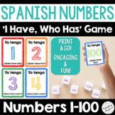 Spanish Numbers Activity Game | Printable Números 1-100 No-Prep