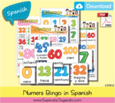 Spanish Numbers Bingo to Print / Lotería Números en Españo