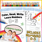 Spanish Numbers Coloring: Read, Color, & Write - FREE Prin