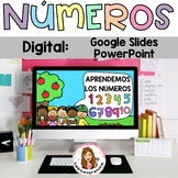 Spanish Numbers Google Slides BUNDLE. Digital. Numbers 1-1
