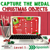 Spanish Object Naming with Pictures Level One Christmas Ug