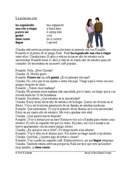 Preview of Spanish Ordinal Numbers Reading + Worksheet:  Números Ordinales Lectura