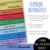 Spanish Orthography Flipbook