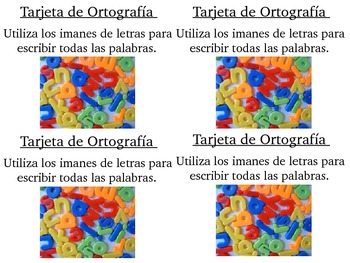 Preview of Spanish Ortografia