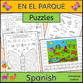 Spanish Park - en el parque - puzzles