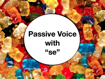 Preview of Spanish Passive Voice with Se PowerPoint Slideshow Presentation