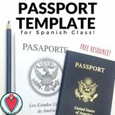 Spanish Travel Unit - Create a Spanish Passport - Mi Pasap