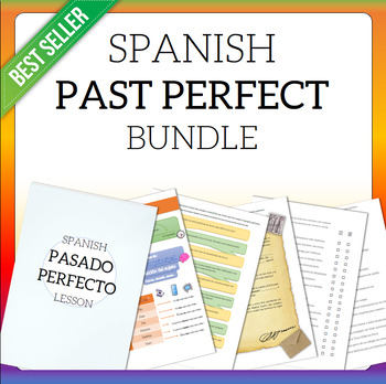 Spanish Past Perfect Tense BUNDLE (6 resources) | TPT