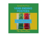 Spanish Past Tense Verb Ending Posters