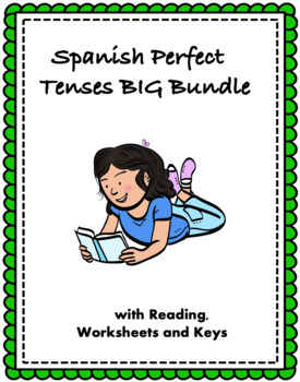 Preview of Spanish Perfect Tenses Bundle: TOP 16 Resources @40% off! (Past participles)