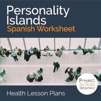 Preview of Spanish - Personality Islands - Inside & Out of Mental Health