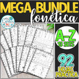 Fonética en español Mega Bundle #1: Letters A-Z