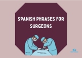 Spanish Phrases for Health Professionals- Surgeons- Part 1