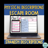 Spanish Physical Descriptions Digital Escape Room
