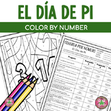 Spanish Pi Day Activity Color By Number