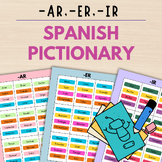Spanish Pictionary Game AR,ER,IR verbs