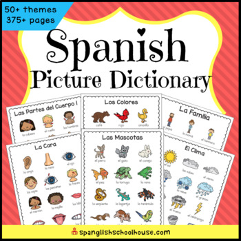 Preview of Spanish Picture Dictionary