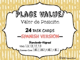 Spanish Place Value / Valor de Posición (Posicional) Task Cards