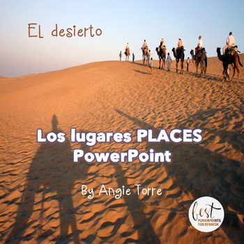 Preview of Spanish Places in the City Los lugares PowerPoint